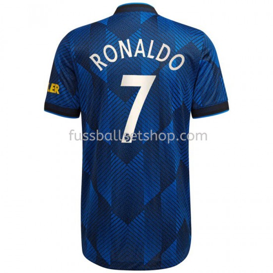 Günstige Fußball Trikotsatz Manchester United Cristiano Ronaldo 7 Ausweichtrikot 2021-2022 Kurzarm