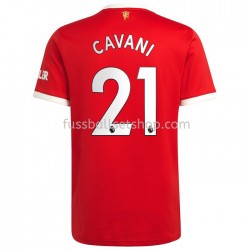 Günstige Fußball Trikotsatz Manchester United Edinson Cavani 21 Heimtrikot 2021-2022 Kurzarm