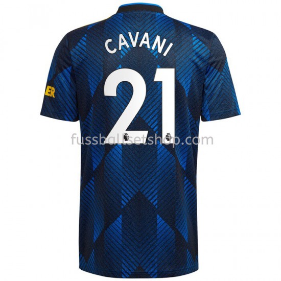 Günstige Fußball Trikotsatz Manchester United Edinson Cavani 21 Ausweichtrikot 2021-2022 Kurzarm