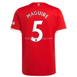 Günstige Fußball Trikotsatz Manchester United Harry Maguire 5 Heimtrikot 2021-2022 Kurzarm