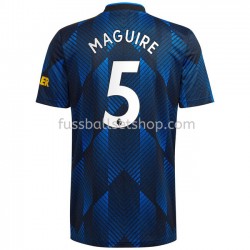 Günstige Fußball Trikotsatz Manchester United Harry Maguire 5 Ausweichtrikot 2021-2022 Kurzarm