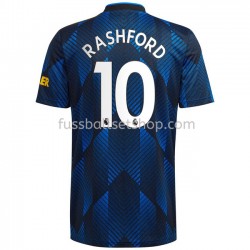 Günstige Fußball Trikotsatz Manchester United Marcus Rashford 10 Ausweichtrikot 2021-2022 Kurzarm