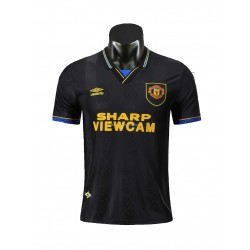 Günstige Fußball Trikotsatz Manchester United Retro Auswärtstrikot 1994 Kurzarm