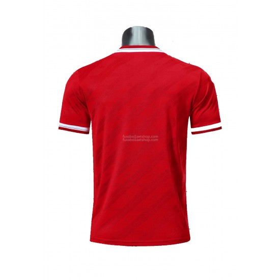 Günstige Fußball Trikotsatz Manchester United Retro Heimtrikot 1986 Kurzarm