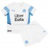 Günstige Fußball Trikotsatz Olympique Marseille Kinder Heimtrikot 2021-2022 Kurzarm