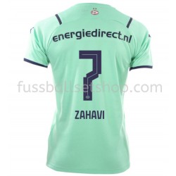 Günstige Fußball Trikotsatz PSV Eindhoven Eran Zahavi 7 Ausweichtrikot 2021-2022 Kurzarm