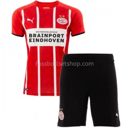 Günstige Fußball Trikotsatz PSV Eindhoven Kinder Heimtrikot 2021-2022 Kurzarm
