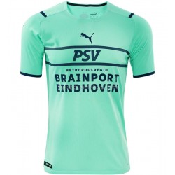 Günstige Fußball Trikotsatz PSV Eindhoven Ausweichtrikot 2021-2022 Kurzarm