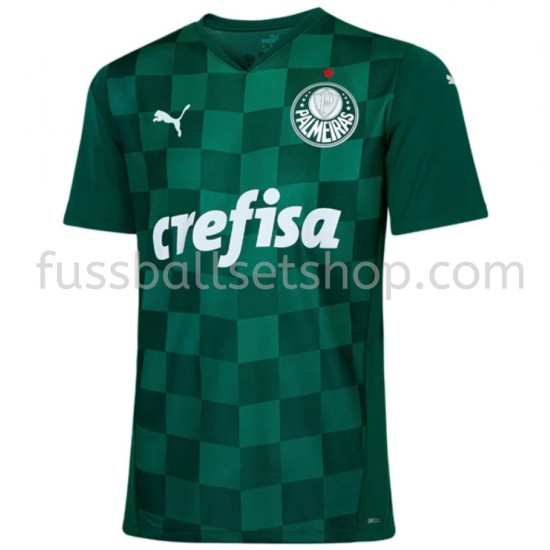 Günstige Fußball Trikotsatz Palmeiras Heimtrikot 2021-2022 Kurzarm