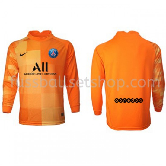 Günstige Fußball Trikotsatz Paris Saint-Germain Torwart Heimtrikot 2021-2022 Langarm