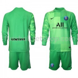 Günstige Fußball Trikotsatz Paris Saint-Germain Torwart Kinder Ausweichtrikot 2021-2022 Langarm