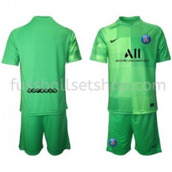 Günstige Fußball Trikotsatz Paris Saint-Germain Torwart Kinder Ausweichtrikot 2021-2022 Kurzarm
