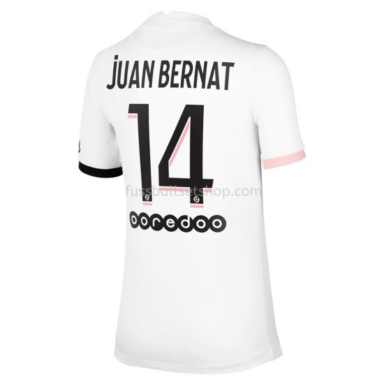 Günstige Fußball Trikotsatz Paris Saint-Germain Juan Bernat 14 Auswärtstrikot 2021-2022 Kurzarm