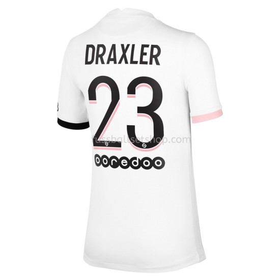 Günstige Fußball Trikotsatz Paris Saint-Germain Julian Draxler 23 Auswärtstrikot 2021-2022 Kurzarm