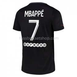 Günstige Fußball Trikotsatz Paris Saint-Germain Kylian Mbappé 7 Ausweichtrikot 2021-2022 Kurzarm