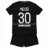 Günstige Fußball Trikotsatz Paris Saint-Germain Lionel Messi 30 Kinder Ausweichtrikot 2021-2022 Kurzarm