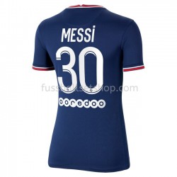 Günstige Fußball Trikotsatz Paris Saint-Germain Lionel Messi 30 Frauen Heimtrikot 2021-2022 Kurzarm