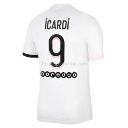 Günstige Fußball Trikotsatz Paris Saint-Germain Mauro Icardi 9 Auswärtstrikot 2021-2022 Kurzarm