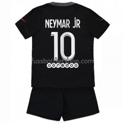 Günstige Fußball Trikotsatz Paris Saint-Germain Neymar JR 10 Kinder Ausweichtrikot 2021-2022 Kurzarm