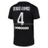 Günstige Fußball Trikotsatz Paris Saint-Germain Sergio Ramos 4 Ausweichtrikot 2021-2022 Kurzarm