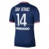 Günstige Fußball Trikotsatz Paris Saint-Germain PSG Juan Bernat 14 Heimtrikot 2021-2022 Kurzarm