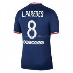 Günstige Fußball Trikotsatz Paris Saint-Germain PSG Leandro Paredes 8 Heimtrikot 2021-2022 Kurzarm