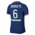 Günstige Fußball Trikotsatz Paris Saint-Germain PSG Marco Verratti 6 Heimtrikot 2021-2022 Kurzarm