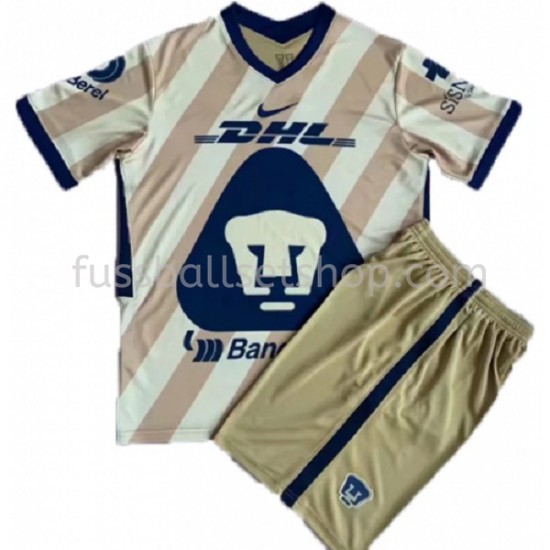 Günstige Fußball Trikotsatz UNAM Pumas Kinder Ausweichtrikot 2021-2022 Kurzarm