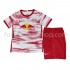 Günstige Fußball Trikotsatz RB Leipzig Kinder Heimtrikot 2021-2022 Kurzarm