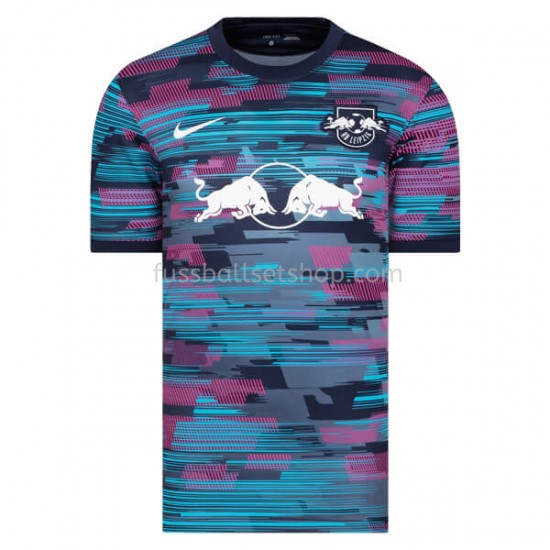 Günstige Fußball Trikotsatz RB Leipzig Ausweichtrikot 2021-2022 Kurzarm