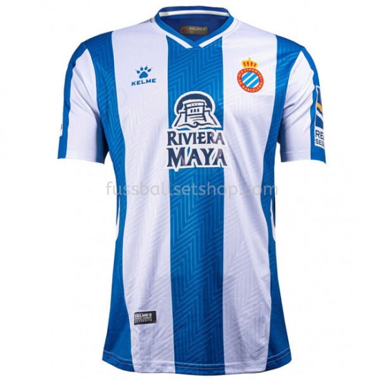 Günstige Fußball Trikotsatz Espanyol Barcelona Heimtrikot 2021-2022 Kurzarm