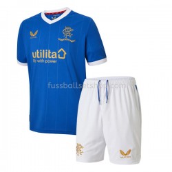 Günstige Fußball Trikotsatz Rangers Kinder Heimtrikot 2021-2022 Kurzarm