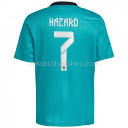 Günstige Fußball Trikotsatz Real Madrid Eden Hazard 7 Ausweichtrikot 2021-2022 Kurzarm