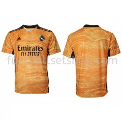 Günstige Fußball Trikotsatz Real Madrid Torwart Auswärtstrikot 2021-2022 Kurzarm