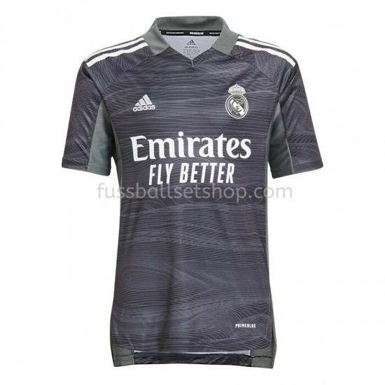 Günstige Fußball Trikotsatz Real Madrid Torwart Heimtrikot 2021-2022 Kurzarm