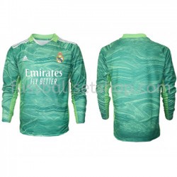 Günstige Fußball Trikotsatz Real Madrid Torwart Ausweichtrikot 2021-2022 Langarm