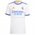 Günstige Fußball Trikotsatz Real Madrid Heimtrikot 2021-2022 Kurzarm