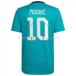 Günstige Fußball Trikotsatz Real Madrid Luka Modrić 10 Ausweichtrikot 2021-2022 Kurzarm