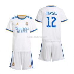 Günstige Fußball Trikotsatz Real Madrid Marcelo 12 Kinder Heimtrikot 2021-2022 Kurzarm