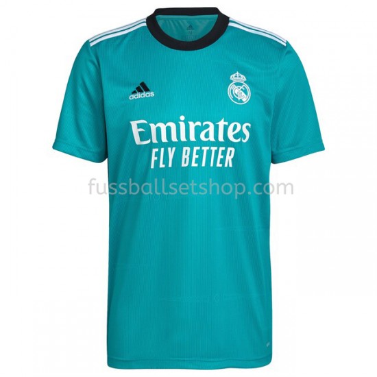 Günstige Fußball Trikotsatz Real Madrid Ausweichtrikot 2021-2022 Kurzarm