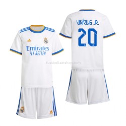 Günstige Fußball Trikotsatz Real Madrid Vinicius Junior 20 Kinder Heimtrikot 2021-2022 Kurzarm