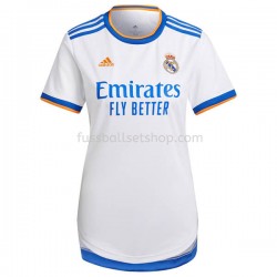 Günstige Fußball Trikotsatz Real Madrid Frauen Heimtrikot 2021-2022 Kurzarm