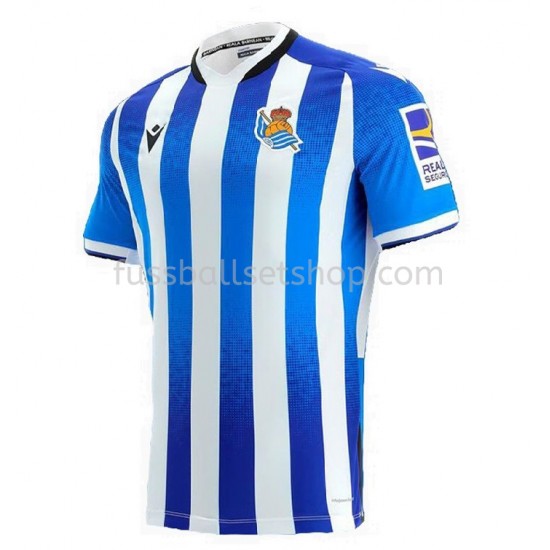 Günstige Fußball Trikotsatz Real Sociedad Heimtrikot 2021-2022 Kurzarm