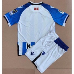 Günstige Fußball Trikotsatz Real Sociedad Kinder Heimtrikot 2021-2022 Kurzarm
