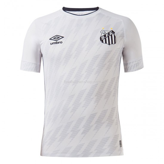 Günstige Fußball Trikotsatz Santos FC Heimtrikot 2021-2022 Kurzarm