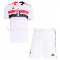 Günstige Fußball Trikotsatz Sao Paulo Kinder Heimtrikot 2021-2022 Kurzarm