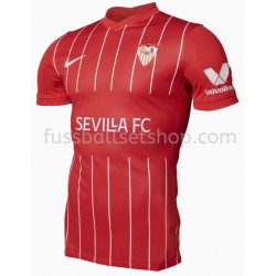 Günstige Fußball Trikotsatz FC Sevilla Auswärtstrikot 2021-2022 Kurzarm