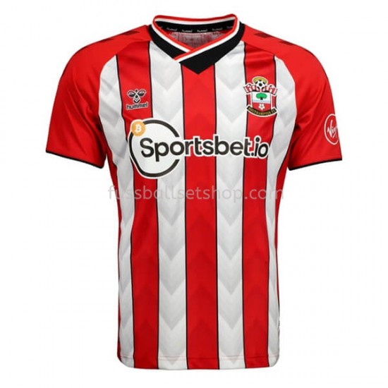Günstige Fußball Trikotsatz Southampton Heimtrikot 2021-2022 Kurzarm