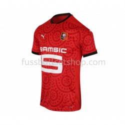 Günstige Fußball Trikotsatz Stade Rennes Heimtrikot 2020-2021 Kurzarm