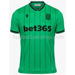 Günstige Fußball Trikotsatz Stoke City Auswärtstrikot 2021-2022 Kurzarm